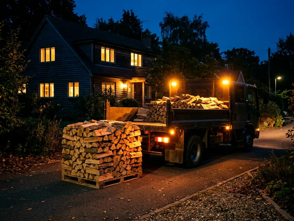 Круговая поленница holzhausen, Апрелевка, улица Ольховая, 12